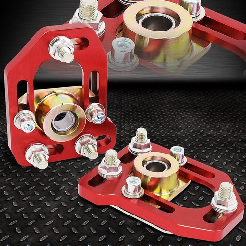 2 Pcs Car Front Caster Camber Plates Adjustable For 1979-1989 Mustang Aluminum - Picture 6 of 9