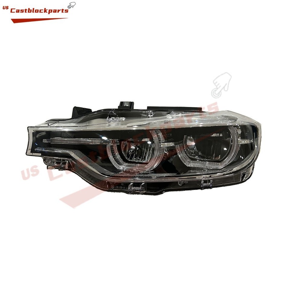 BMW F30 3 series Yellow/White Switchable LCI Style V2 Headlights - BMW