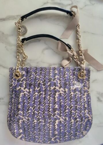 LANVIN HAPPY SHOULDER BAG BEIGE/BLACK - 2 WAYS! RARE - Picture 11 of 16