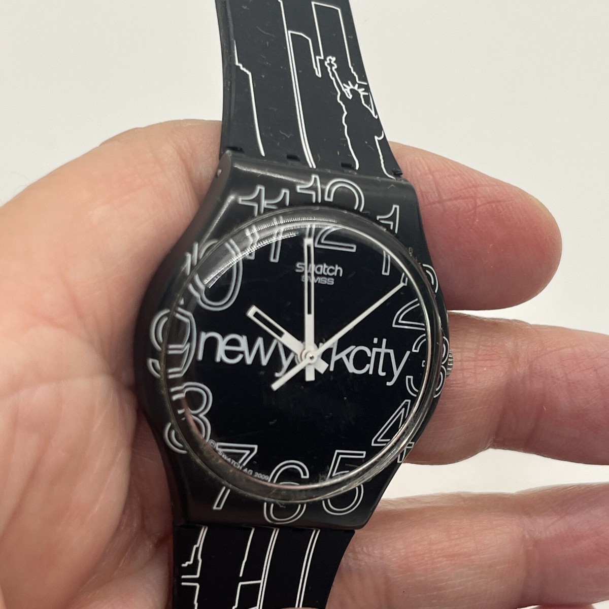 Swatch New York City Edition Black Watch Swatch Destination New York | Mercari main image 3