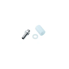 DCI 0075  10-32 x 1/8” Barb Fitting with Washer and Sleeve 10pk