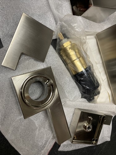 Brizo Siderna Valvola Miscelazione Termostatica Nichel Spazzolato Solo Taglio T60080-BN - Foto 3 di 6