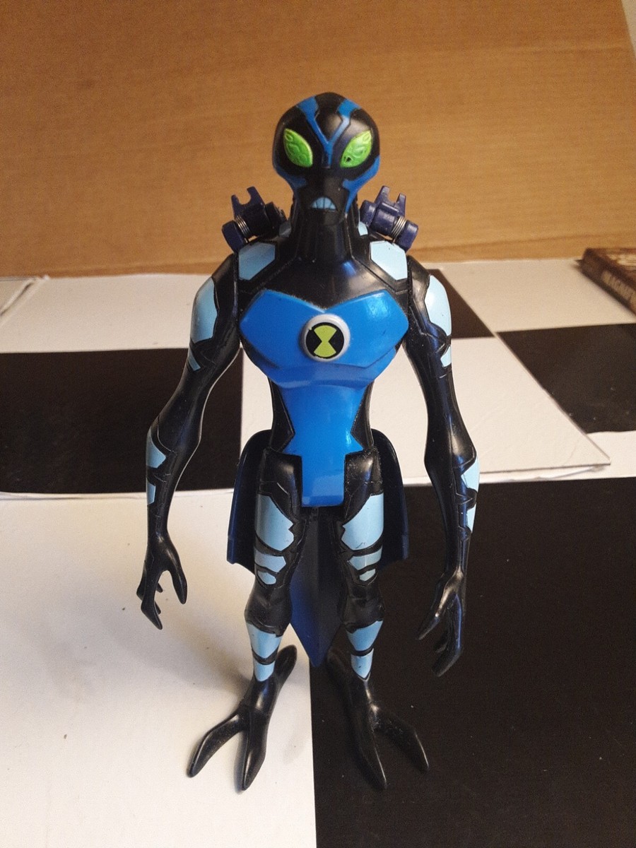 BIGBANG 超激レア2０10年フィギュア Ben 10 Alien Force Big Chill Blue 5.75