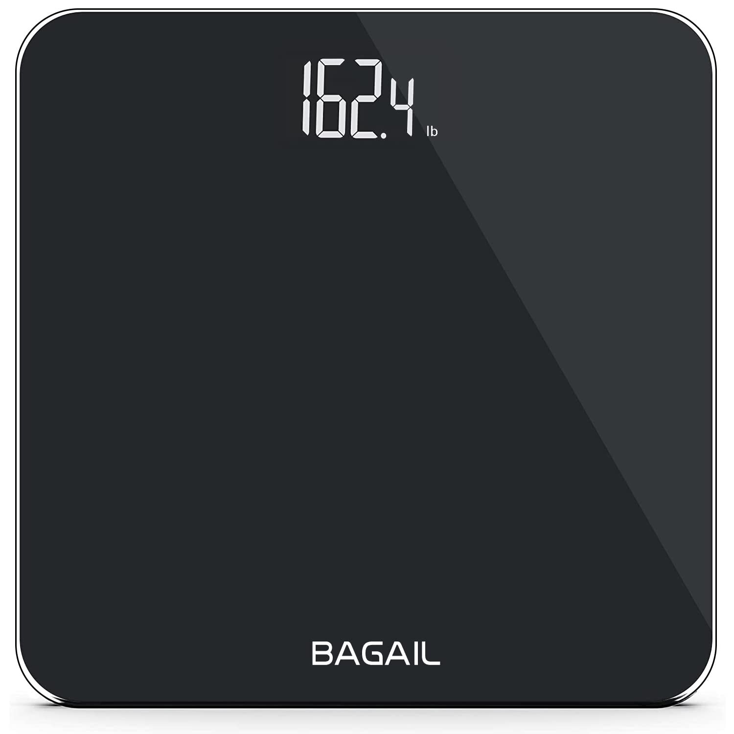BAGAIL Bathroom Scale, Digital Weighing Scale with High Precision Sensors and...