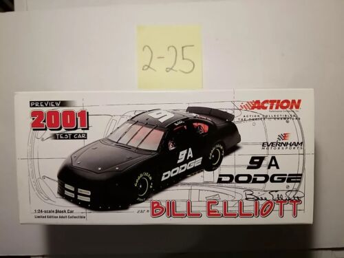 Bill Elliott 2001 Preview Test Car Dodge Intrepid R/T 1 Of 5004 1:24 Scale NIB  - Picture 1 of 10