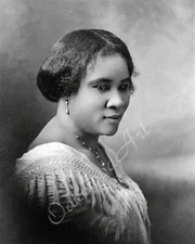 MADAM C. J. WALKER, Black Hair Care Entrepreneur c1912, Vintage Photo Reprint