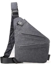 Anti Theft Crossbody Bags for Women/Men, Fashion Waterproof Multi-pocket Cros...