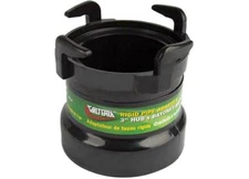 Valterra T1028 3" Rotating Bayonet to 3" Hub Waste Valve Adapter