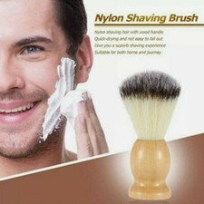 New Men Shaving Soft Bristle Best Fiber Hair Shave Wood Handle Razor Barber Tool
