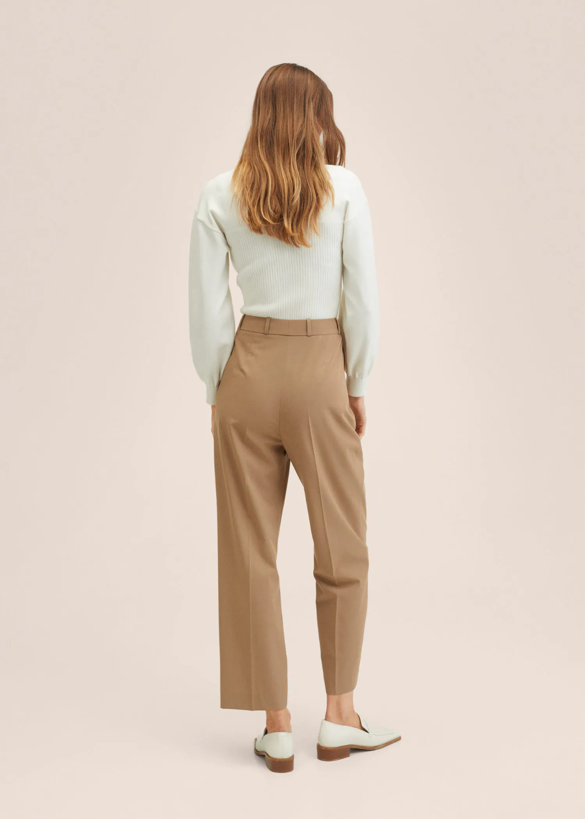 Mango Women's Medium Brown Pockets straight pants Size usa 6 / Eur 38 NWT!!  | eBay