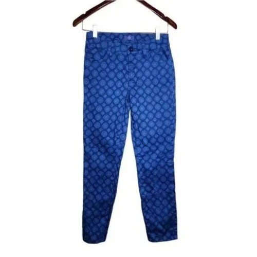 NYDJ Not Your Daughter's Jeans Größe 0 blau Lift Tuck Technology Schlankheitshose