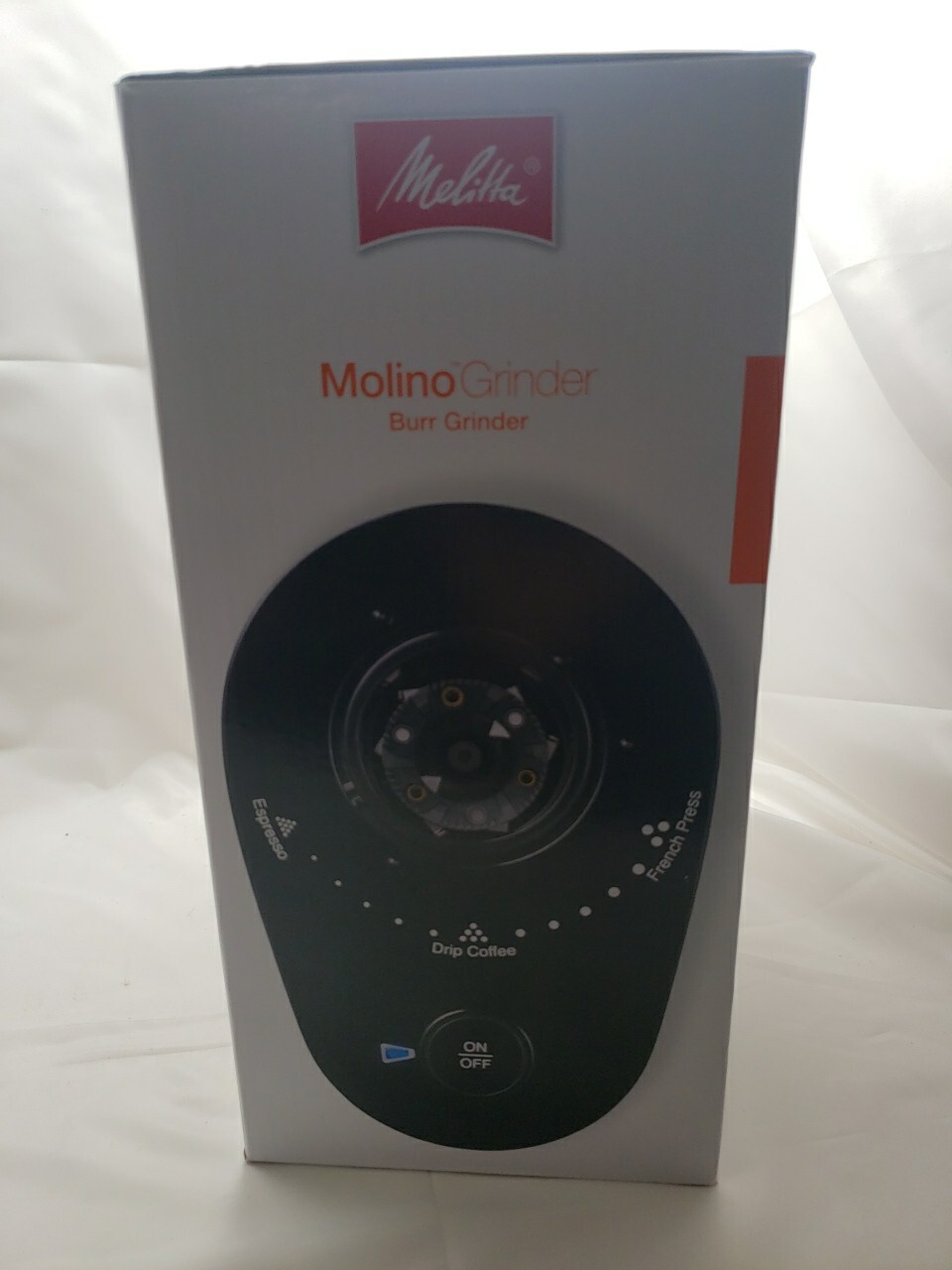 Melitta Molino Coffee Grinder/Burr Mill Black Automatic ShutOff Power