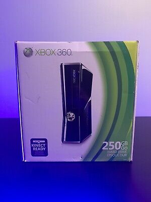 Microsoft Xbox 360 Slim - 250Gb Black Console (PAL) Fast