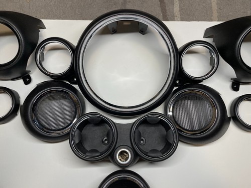 Mini Cooper R56 R57 R58 R59 OEM Chrome Rings Dash Trim - Picture 2 of 5