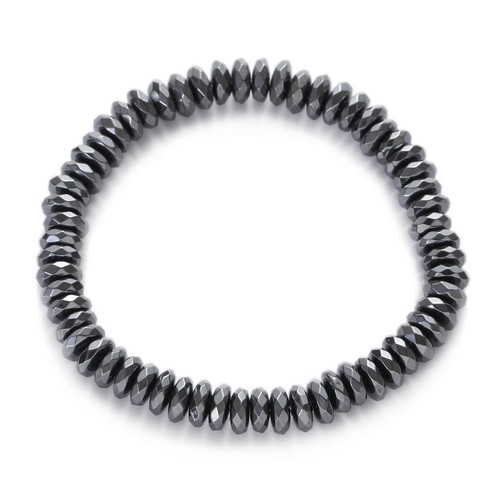 Weight Loss Hematite Beads Stretch Bracelet Anti-Fatigue Healing Bangle Jewelry - Picture 25 of 27