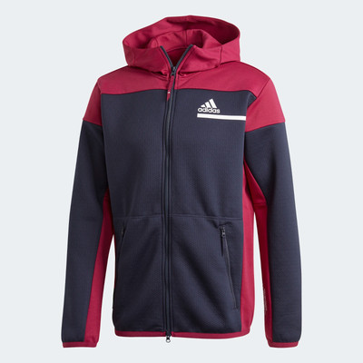 Adidas Originals Mens Zne Aeroready Full Zip Hoodie Ebay