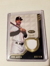 2018 Topps Tier One Relic Jose Altuve Jersey #T1R-JA 348/400 Houston Astros