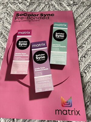 Matrix Color SOColor Sync Toners  information Paper Swatch Chart
