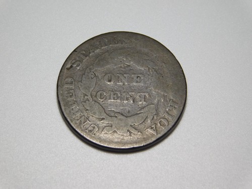 OLD US COPPER COINS 1822 CORONET HEAD LARGE CENT - Picture 5 of 7