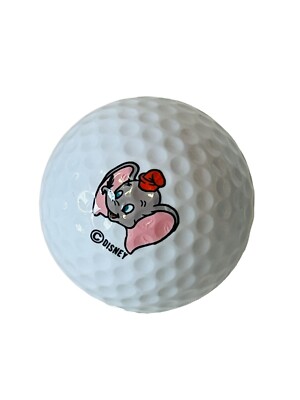 Walt Disney World Golf Ball vtg Theme Park souvenir Acushnet Surlyn 1960s Dumbo
