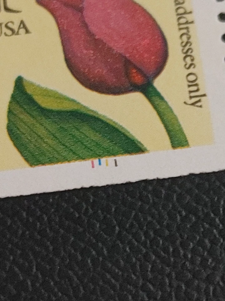 US Stamps Scott #2518, Plate #1111 Strip of 3. Coil 1991 Flower VF MNH Free Ship - Image 3 of 3