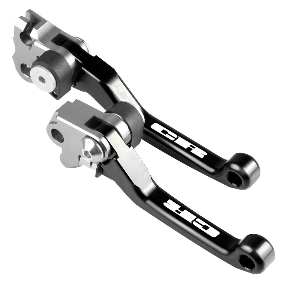 Motorcycle Dirtbike Pivot Brake Clutch Levers For HUSQVARNA CR125 CR300 Controls — 第 2/4 张图片