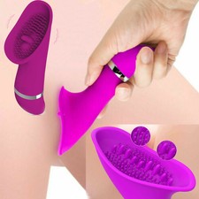 Clit Licking Tongue Sucking Vibrator G-Spot Oral Massager Sex Toys for-Women US
