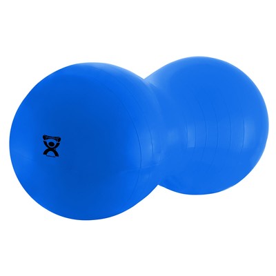  CanDo Inflatable Exercise Saddle Roll - Blue - 32'' Dia x 51'' L (80 cm Dia x 130