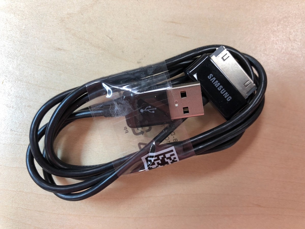 OEM Samsung Galaxy Tab USB 30 Pin Data Cable Wide Cable for older Tab  Tablets