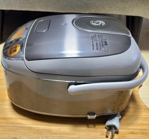 NP-GG05-XT Zojirushi IH Rice Cooker 3 Go Stainless Brown Used - Picture 2 of 4
