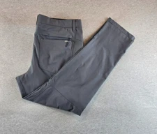 Eddie Bauer Pants Mens 38x30 Grey Tech Chino Performance Flex Straight Gorpcore