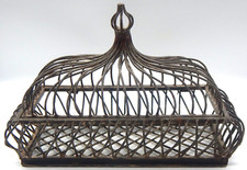 Vintage Wrought Iron Scrolled Decorative 2 Pi...