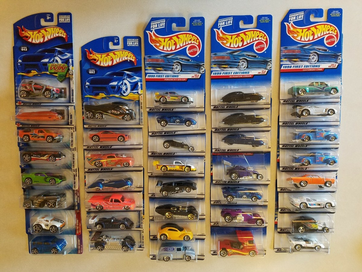 ホットウィール   38台セット まとめ売り 2000年 2001年 LOT Hot Wheels First Editions 38 cars 1998 1999 2000 2001