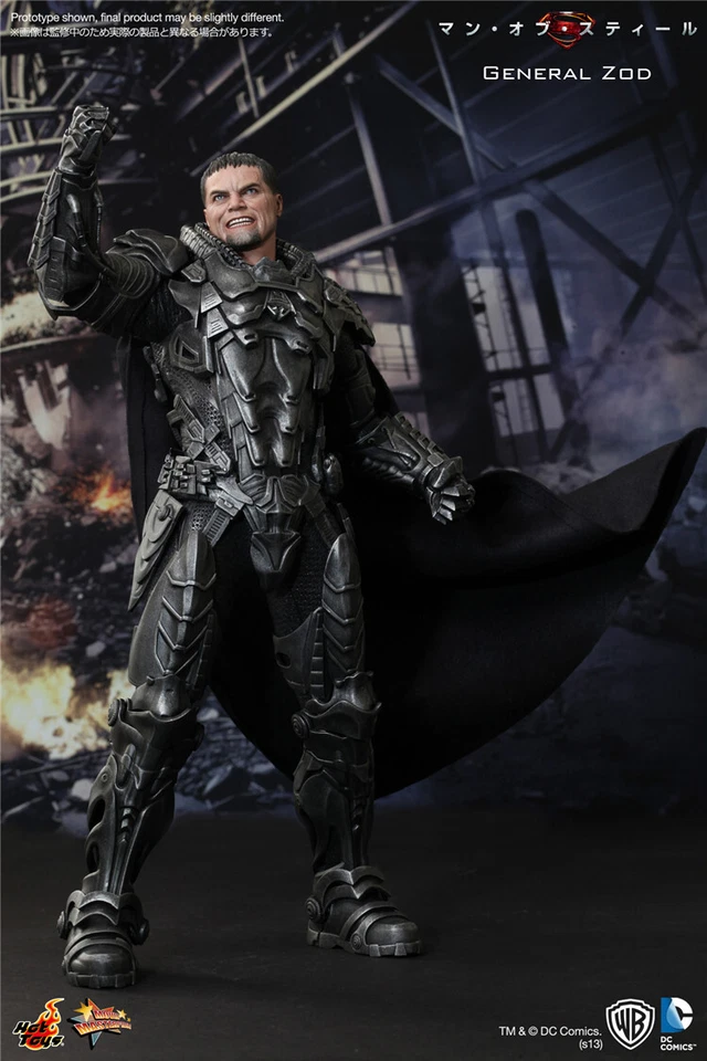 Figura de acción coleccionable Hot Toys MMS216 Man of Steel escala 1/6 General Zod nueva Foto 2 de 4