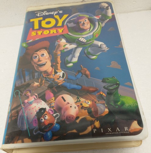 Pair of Disney TOY STORY VHS tapes Original & 2. 1995 / 1999 NOT TESTED Pixar VG - Foto 2 di 12