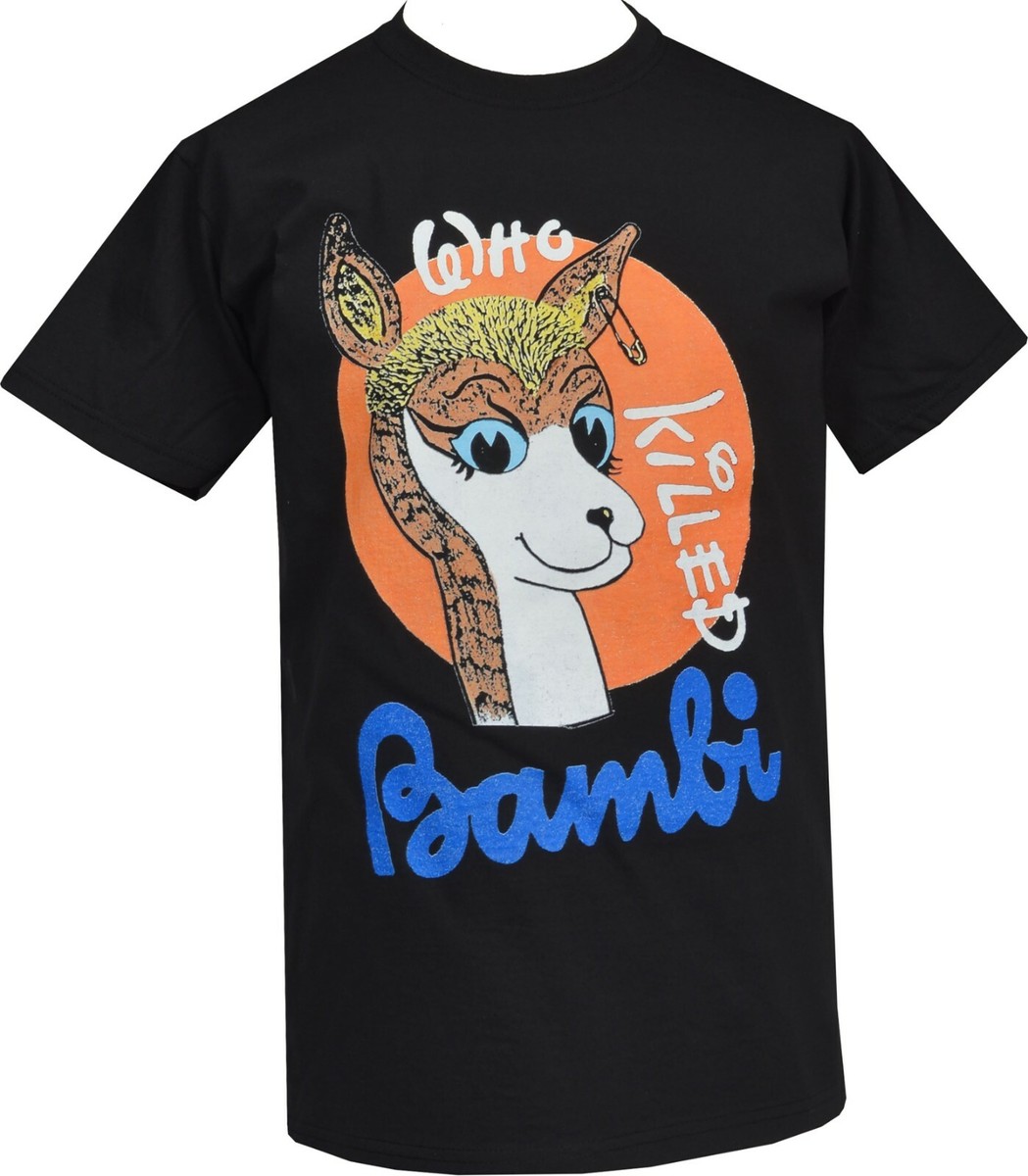 Mens Seditionaries T-Shirt Who Killed Bambi ? Original Punk Rock 