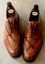 Vintage Tricker's Of Jermyn St. Derby Shoes Tan, size UK 10.5 No E438 P6579