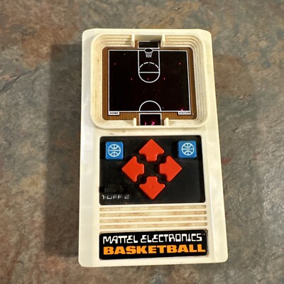 Mattel electronics Basketball 1978 vintage handheld electronic game