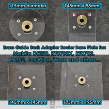 Makita DRT50 RT0700X KATSU Router Trend Brass Guide Bush Adaptor Base Plate
