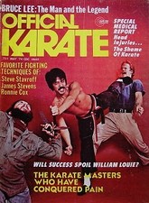 5/74 OFFICIAL KARATE WILLIAM LOUIE RONNY COX BLACK BELT KUNG FU MARTIAL ARTS