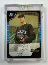 2005 Bowman #BDP66 Chaz Roe Autograph Auto 732/774 AR49