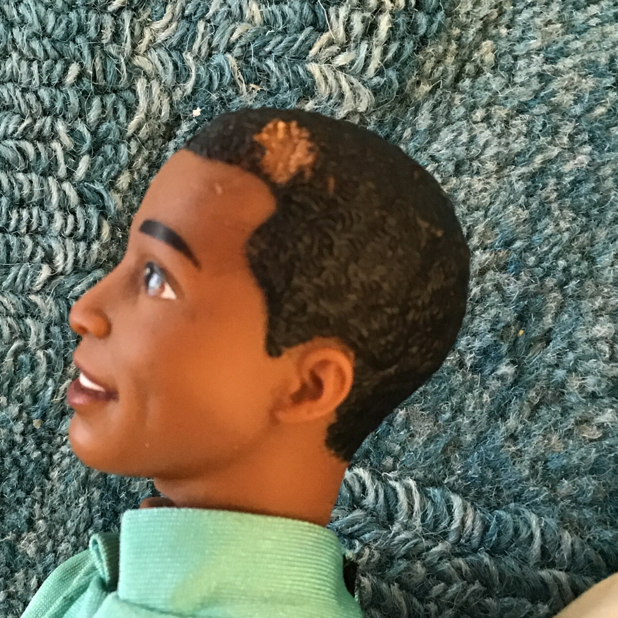 Vintage Mattel Male Barbie Dolls 1992 Blonde Doll,1975 Dark Skin Doll