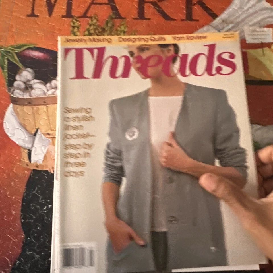 Lot of 10THREADS Magazine 1992 ,1993,1994-LOT OF 10 Foto 2 de 4