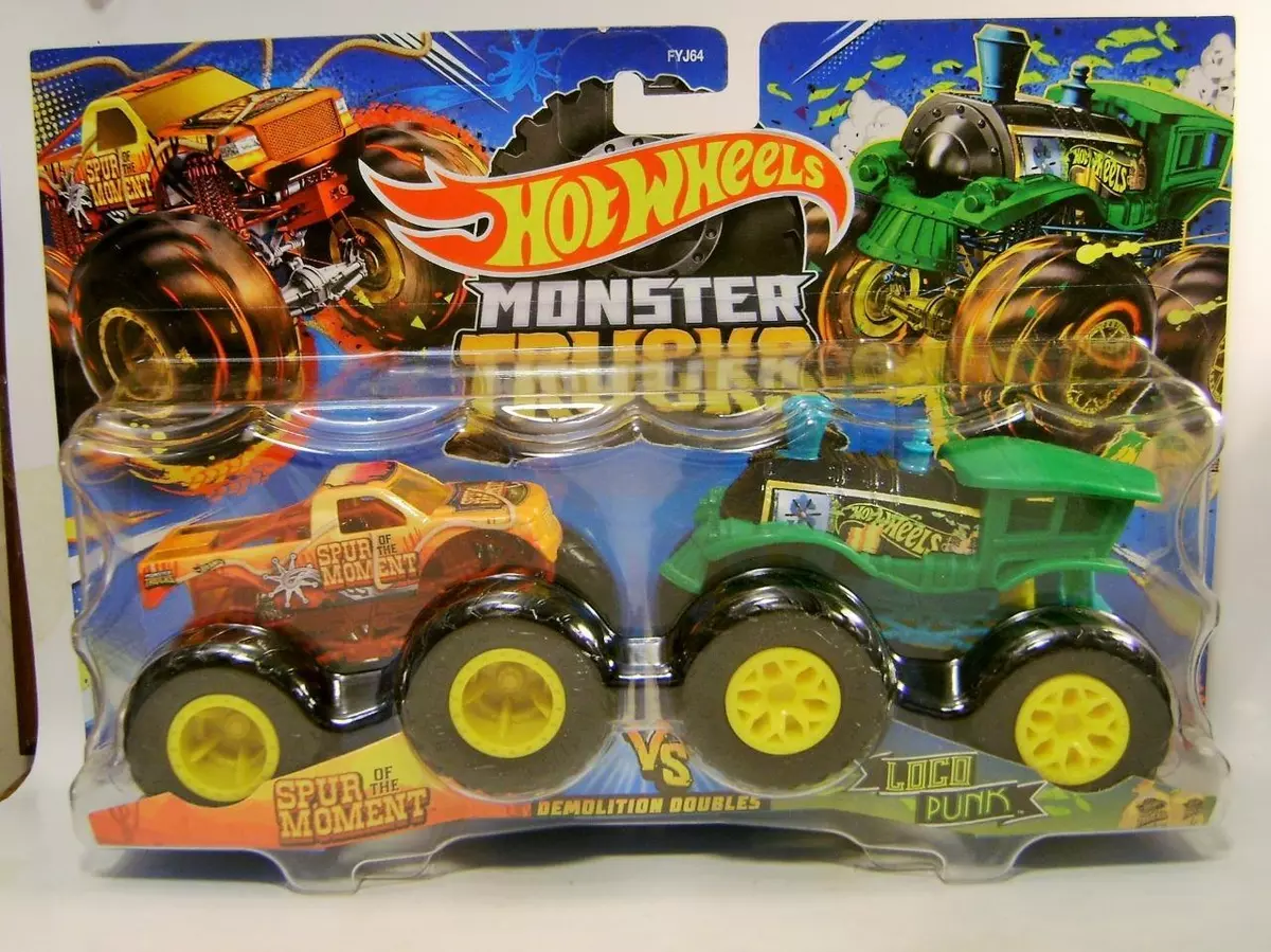 Best Buy: Hot Wheels Monster Trucks Demolition Doubles (2-Pack) Styles May  Vary FYJ64