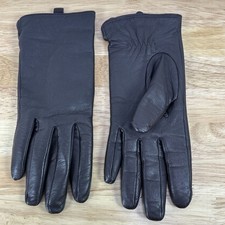 Women's Lambskin Leather Winter Driving Gloves Cashmere Lining Plum Color Sz 7