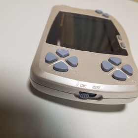 Bandai WonderSwan Console Silver Pearl White SW-001 Tested Working See Photos