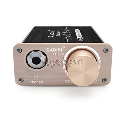 U301 Desktop Class A Linear Headphone Amplifier f/High Impedance Headphones my23