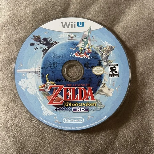 The Legend of Zelda: The Wind Waker HD (Nintendo Wii U, 2016) Disc Only Tested