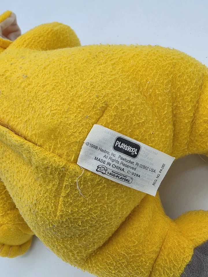 LAA-LAA 1998 Playskool Teletubbies 15" Talking Plush Toy Hasbro Vintage Tested Foto 3 de 4