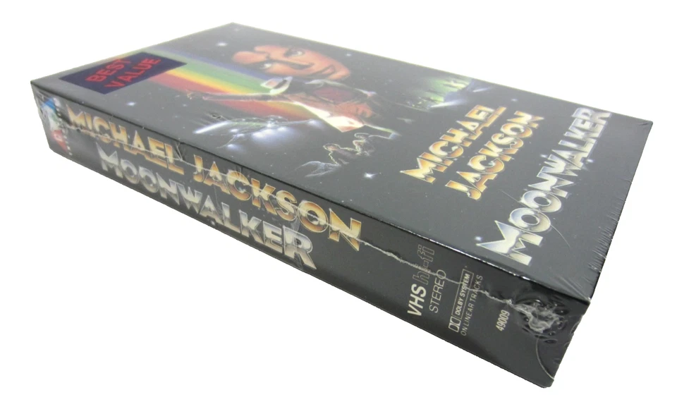 Michael Jackson Moonwalker VHS 1988 NEW/ Factory Sealed Smooth Criminal 49009 - Image 2 of 4